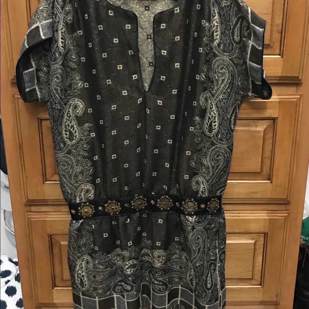Size 8 Black Wool Tunic